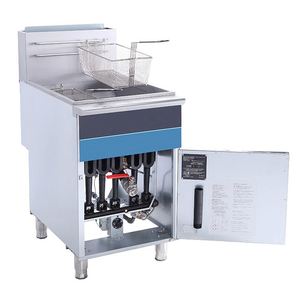เครื่องทอดแก๊สสแตนเลส 5 หลอด ขนาด 30 ลิตร สำหรับใช้ในครัวอุตสาหกรรม - Product Image 2