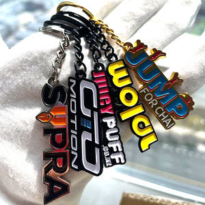 Portachiavi Divertente e Originale, Regalo Personalizzato, Logo La Trappe Trappist Beer Chalice, in Lega di Zinco, Simpatico Portachiavi Personalizzato con Cartoncino - Product Image 5