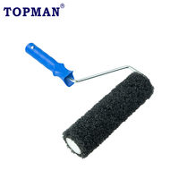 Rouleau de plâtre prêt à l'emploi 23 cm (9 pouces) pour application industrielle de peinture murale, cadre en nylon, DIY, OEM