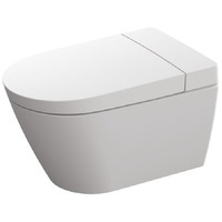 Toilette murale intelligente sans rebord et intelligente pour bidet Cuvette de toilette design moderne
