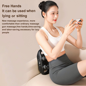 ปืนนวด 6 หัว นวดเนื้อเยื่อลึก 6 โหมด 20 ระดับความแรง เครื่องนวดไฟฟ้าไร้สายสำหรับบรรเทาอาการปวดกล้ามเนื้อทั่วร่างกาย OEM - Product Image 3