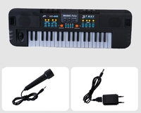 Wholesale 37 Key Electronic Keyboard Recording Studio Enlightenment Music Mini Piano Multi Tone 1-6-year-old Baby Learning