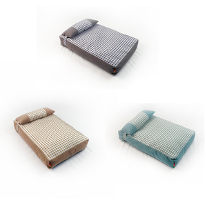 Nueva Cama para Gatos Tipo Sofá de Tela a Cuadros Rectangulares, Cálida para Gatos y Perros, Suministros para Mascotas al por Mayor - Product Image 2
