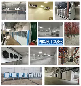 Freezing Room Air Cooler For Frozen Seafood 120mm/200mm Panel Thickness Cold Storage Room