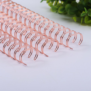 Spirale métallique pour carnet et calendrier mural, 34 trous, double spirale, revêtement nylon, marque Kota. - Product Image 3