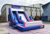 Hot Sale aufblasbare Spiele für Kinder aufblasbare Wasser rutsche für Kinder Spring burg mit Rutsche und Pool Hüpfburg