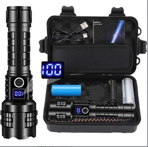 Lampe torche LED rechargeable USB ultra puissante à zoom, haute luminosité, pour situations d'urgence – Offre spéciale - Product Image 1
