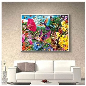 Kit de stylos de peinture diamant 5D en acrylique XIXI moderne, accessoires de bricolage pour la création artisanale avec outils imprimés paysage - Product Image 3