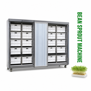 Gabinete de Germinación de Semillas Comercial con Ruedas, 20 Bandejas Multicapa para Germinación Rápida de Brotes de Frijol y Cultivos - Product Image 1