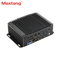 PC industrial integrada Maxtang personalizada i5 4200U DP VGA DDR3L 8GB Win 10 Linux Core i5 ordenador
