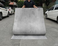 Panel Dinding Travertine Lengkung untuk Dekorasi Interior, Papan Batu Beige yang Dapat Dibengkokkan, Batu Fleksibel