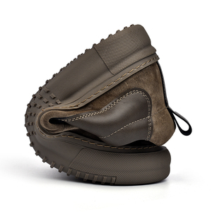 Nuove Scarpe da Passeggio di Alta Qualità per Uomo, Marca Famosa, in Vera Pelle con Lacci, Piattaforma Retrò, Sneaker Casual alla Moda con Rete, Modello Basso - Product Image 6