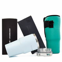Thermos personnalisé de luxe en acier inoxydable 304, avec bandoulière, pour les voyages en plein air, les dîners, transport pratique, maintien thermique de 6 à 12 heures