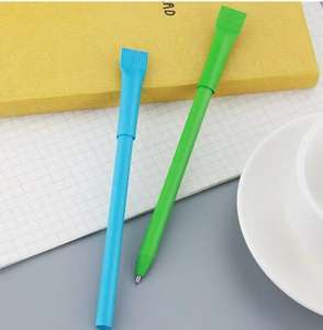 Bolígrafo Promocional Económico de Papel Kraft Reciclado Ecológico con Logotipo Personalizado <span class=keywords><strong>para</strong></span> Regalo de Empresa Hotelera - Product Image 3