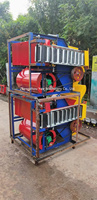 Batteuse de cueillette d'arachides à double usage sec et humide à haute efficacité Machine de cueillette d'arachides pour la ferme
