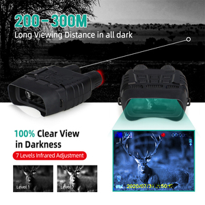 Jumelles numériques HD 4X personnalisées en usine avec zoom numérique, vision nocturne et enregistrement, double usage pour l'observation de la faune en extérieur - Product Image 3