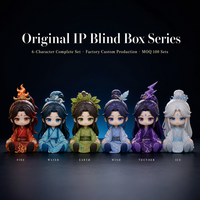 Figurines d'action miniatures en PVC sur mesure OEM, ensemble de jouets de dessin animé, modèle ODM, boîte couleur, jouets de créateur