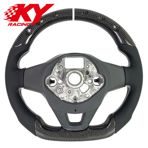 Volant personnalisé en fibre de carbone et cuir noir pour Volkswagen VW MK8 2020-2025 Golf 8 GTI R Touareg Jetta Tiguan CC Passat - Product Image 3