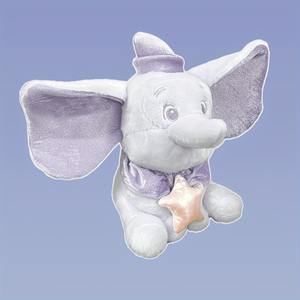 柔软可拥抱的刺绣小飞象大耳朵大象毛绒玩具娃娃儿童安抚玩偶 100% 涤纶生日礼物 - Product Image 4