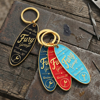 Porte-clés personnalisé avec votre propre design, en alliage de zinc émaillé, plaqué or, logo personnalisé, lettre personnalisée, porte-clés personnalisé