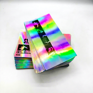 Pegatinas de Vinilo Holográficas Resistentes al Agua, Etiquetas Autoadhesivas Personalizadas para Cuadernos, Proyectos de Arte, Manualidades con Fotos, Velas - Product Image 1