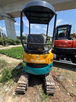 Mini-excavatrice sur chenilles Kubota U20 14 kW pour travaux de construction et agricoles