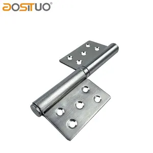 Bisagras de puerta de acero inoxidable de alta calidad SS304 Rodamiento de bolas Bisagra de bandera de madera de metal Bisagra de puerta de pivote de acero inoxidable - Product Image 1