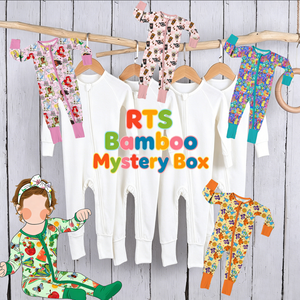 ชุดนอนเด็กอ่อนผ้าใยไผ่พร้อมส่งขายส่ง ซิป 2 ทาง OEKO-TEX เนื้อผ้านุ่มเหมาะสำหรับผู้ที่มีผื่นแพ้ ชุดรอมเปอร์สำหรับฤดูร้อน - Product Image 1