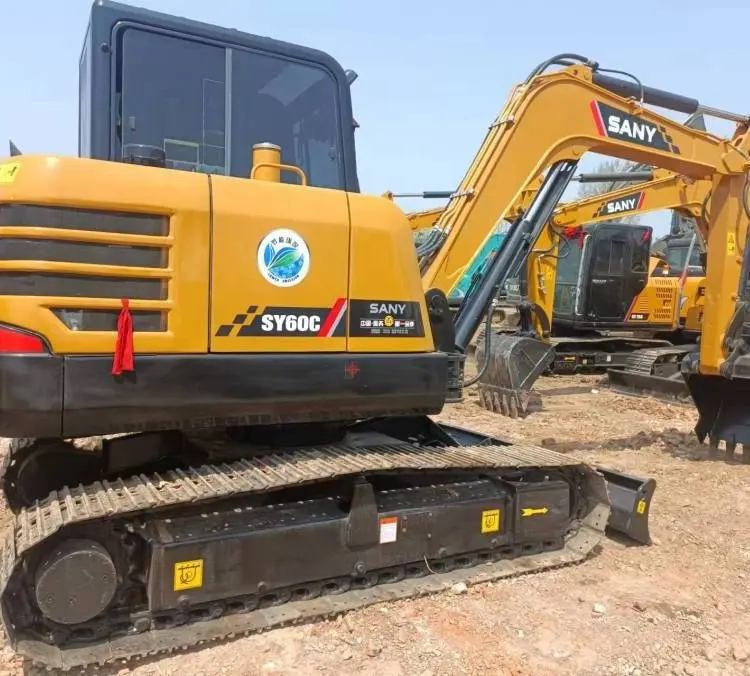 Machines d'excavation d'occasion, 24 tonnes 25 tonnes, équipement Sany 245H, pelleteuse Sy60 Sy135 Sy245, pelleteuse d'occasion