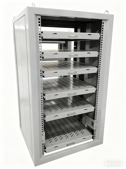 Shangyi SY-CMS-01 OEM Customizable Q235 Carbon Steel IP4X Network Cabinet Modular Adjustable Server Rack for Engineering