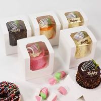 Offres Spéciales, Boîte à Brownies, Boîte à Gâteaux avec Fenêtre - Boîtes de Pâtisserie Spéciales pour Desserts, Vente en Gros de Haute Qualité Direct Usine