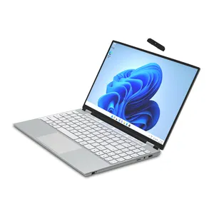 Grosir Laptop 15.6 Intel 16Gb Ram 256Gb Ssd, Keyboard Backlit ukuran penuh dengan prosesor pembaca sidik jari portabel komputer