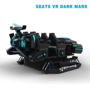 Parc d'attractions d'intérieur 9d, six cinémas de la simulation VR de réalité virtuelle de sièges à vendre - Product Image 2