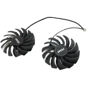 เครื่องทำความเย็น GPU 95มม. RX5700 4Pin สำหรับ <span class=keywords><strong>MSI</strong></span> Radeon RX <span class=keywords><strong>5600</strong></span> 5700 <span class=keywords><strong>XT</strong></span> Mech OC กราฟิก - Product Image 3