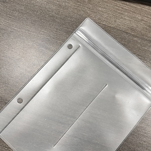 Biểu Tượng Tùy Chỉnh Frosted Nhựa PVC Đồng Hồ Ban Nhạc Túi Đồng Hồ Dây Đeo Túi Cho 2 Mảnh Da Cao Su Dây Đeo Đồng Hồ Đóng Gói Túi - Product Image 4