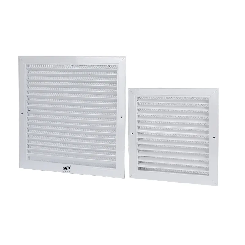 Système de CVC à trous ronds et carrés Couvercle de ventilation en plastique Grille d'air Système d'alimentation en air Couvercle de ventilation en aluminium Ventilation en plastique