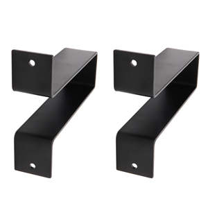 Schwimmende Regale Wand montage Modernes Bauernhaus regal Dekorative Lager regal halterungen mit U-Halterungen für Schlafzimmer Badezimmer - Product Image 5