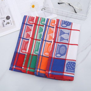 Essuie-tout Créatif Jacquard 40x60 cm Épais et Absorbant en Polyester Coton pour Cuisine, Hypoallergénique, Rectangulaire - Product Image 1