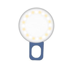 Luz LED de Relleno para Transmisión <span class=keywords><strong>en</strong></span> Vivo con 3 Modos de Atenuación, Anillo de Luz Recargable para Selfies para Teléfonos Móviles - Product Image 2