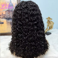 Perruque bouclée Pixie SDD en cheveux humains naturels, densité extra, cheveux brésiliens vierges, alignés aux cuticules, vente en gros