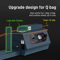 Machine de remplissage de coussins d'air pour sacs à colonnes d'air, pour la protection des bouteilles de vin