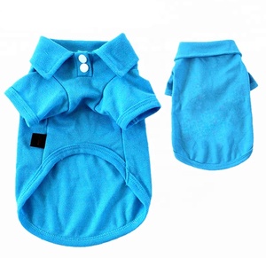 Maglietta Polo Classica in Morbido Cotone per Cani, Tinta Unita, Colori Vivaci, per Stagioni Estive/Primaverili, Taglie da XS a XXL - Product Image 3