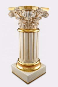 Bán Sỉ Trụ Cột Kiểu La Mã Cổ Bằng Đá Trắng Tự Nhiên Chạm Khắc Bằng Tay Xây Dựng Ngoài Trời - Product Image 3