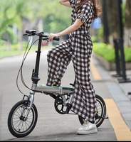 Mini vélo pliant pour adultes, nova X3, très léger, portable, en aluminium, 3 vitesses variables à l'intérieur, 14 pouces