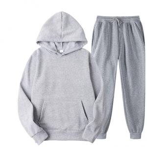 Set Sportivo da <span class=keywords><strong>Uomo</strong></span> Personalizzabile con Logo, <span class=keywords><strong>Felpa</strong></span> con Cappuccio Traspirante <span class=keywords><strong>e</strong></span> Pantaloni, Tuta da Jogging con Motivo Uniforme - Product Image 4