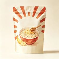 Sachets refermables écologiques en aluminium métallisé, anti-odeur, avec fermeture éclair, pour l'emballage de biscuits, de collations et d'aliments