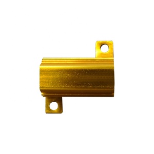 Resistencia Fija <span class=keywords><strong>de</strong></span> Aluminio para <span class=keywords><strong>Casa</strong></span> o Oficina, 25W, 0.1 ohmios, 10 ohmios, Bobinada - Product Image 5