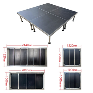 Hot Bán Buổi Hòa Nhạc Đám Cưới Ngoài Trời Tổ Chức Sự Kiện Sân Khấu Di Động Nền Tảng 4ft * 4ft 4ft * 8ft Nhôm Sân Khấu Cho Buổi Hòa Nhạc Sự Kiện Đám Cưới - Product Image 4