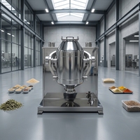 Mélangeur 3D à mouvement orbital pour additifs alimentaires en poudre, capacités 2L, 5L, 10L, pour laboratoire