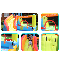 Château gonflable pour enfants, vente chaude, personnalisation d'usine, petit château gonflable, trampoline, tissu Oxford 420D+840D, 3 personnes